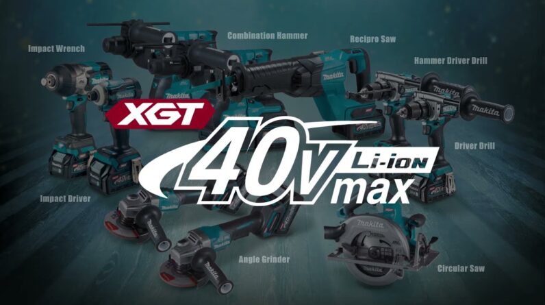 Introducing the Makita XGT 40V Max Series