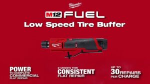 Milwaukee M12 FUEL Low Speed Tire Buffer