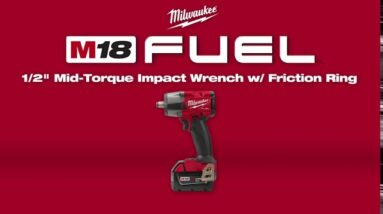 [NEW] Milwaukee M18 FUEL Brushless Mid-Torque Impact Wrenches