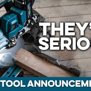 The SECOND WAVE of Makita XGT Tools just announced! Dual Bevel Sliding Compound Miter Saw and more!