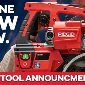 Another Insane Saw you DON'T NEED... but you totally need it. RIDGID Tool News!