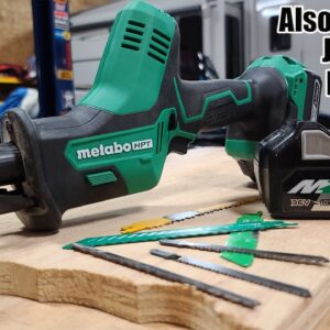 Metabo HPT 18V Cordless One Handed Reciprocating Saw & Jigsaw Review | Model CR18DAQ4