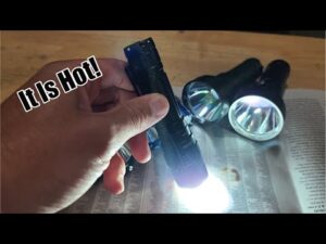 Can A LED Flashlight Burn You Or Start A Fire?