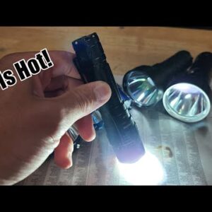 Can A LED Flashlight Burn You Or Start A Fire?