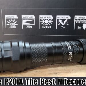 Nitecore P20iX - 4000 LUMEN USB-C Rechargeable Tactical Flashlight Review