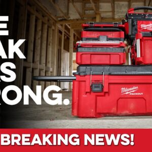 BREAKING: The Milwaukee PACKOUT Leak was WRONG! Full details on 2 NEW Milwaukee PACKOUT Solutions!