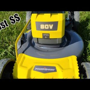 I BOUGHT the CHEAPEST 80-Volt Lawn Mower on Amazon