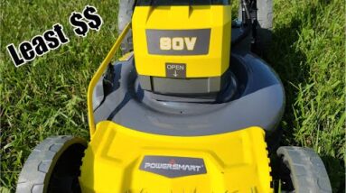 I BOUGHT the CHEAPEST 80-Volt Lawn Mower on Amazon
