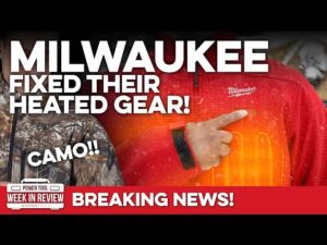 BREAKING NEWS! Milwaukee just FIXED their Heated Gear with NEW Jackets! Power Tool News!