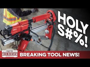BREAKING! Hilti ANNOUNCES new drill system, NEXT STEP towards autonomous jobsite! Power Tool News!