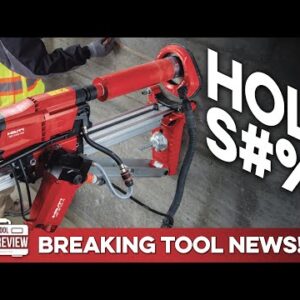 BREAKING! Hilti ANNOUNCES new drill system, NEXT STEP towards autonomous jobsite! Power Tool News!