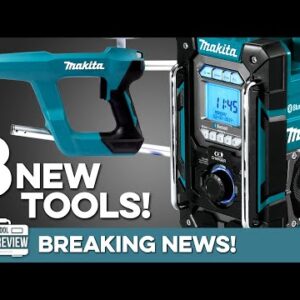 BREAKING! Makita Launches 8 NEW TOOLS for August! Power Tool News!