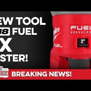 BREAKING! Milwaukee surprises with ANOTHER New M18 FUEL Tool that's 3X Faster!