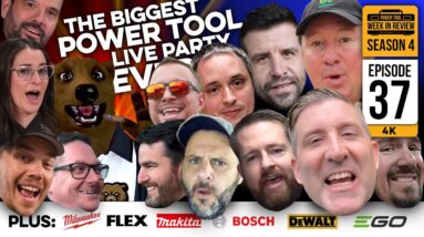 NEWS! HUGE Power Tool Party with your favorite Creators, plus FLEX, Milwaukee, DeWALT, and more!