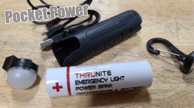 $19 Thrunite TS2 Survival Light | Emergency Light + Charging System with Cables for Charging Gear