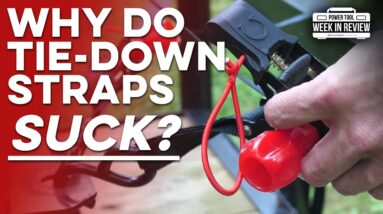 Tie-Down Straps DO suck. But these guys think they solved that problem, with 3 clever improvements.