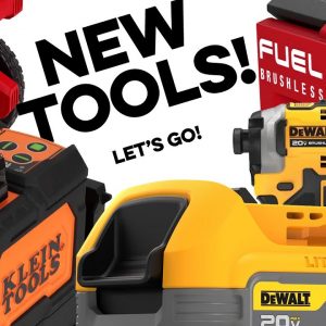 NEW TOOLS! Milwaukee takes on DeWALT, Klein gets a new Planer Laser Level, we try new battery tech!