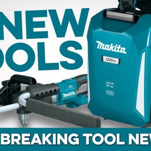 BREAKING! Makita announces 16 new Tools Including This Ground Breaking new BACKPACK Battery System!