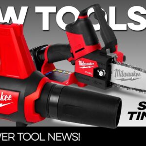 NEW! Milwaukee puts BIG POWER in tiny tools. Plus the King of Impacts! Power Tool News! S4E40