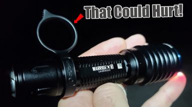 This Tactical Flashlight Might Be Illegal In Half Of The USA!  New Olight Warrior X 3