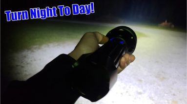 WOW, This Flashlight is INTENSE - OLIGHT X9R Marauder Review