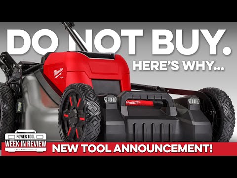 BREAKING! The Milwaukee M18 Mower is HERE! But you shouldn't buy it.