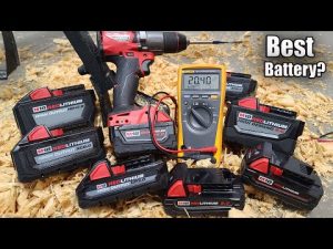 What Is The Best Milwaukee Tool M18 Battery For Use On A Drill Or Small Tool?  We Find Out