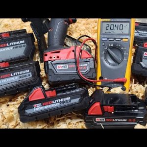 What Is The Best Milwaukee Tool Battery For Use On A Drill #Shorts