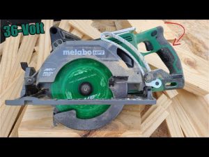 There Is A New 7-1/4" Rear Handle Circular Saw In Town!   Metabo HPT MultiVolt C3607DWA Review