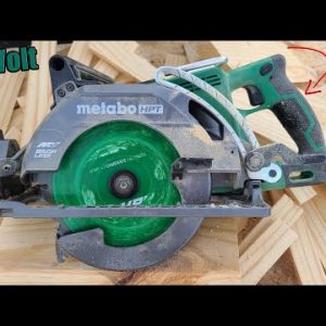 There Is A New 7-1/4" Rear Handle Circular Saw In Town!   Metabo HPT MultiVolt C3607DWA Review