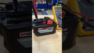 Milwaukee Tool M18 12Ah Battery Is Outputting 57-volts