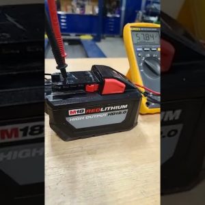 Milwaukee Tool M18 12Ah Battery Is Outputting 57-volts