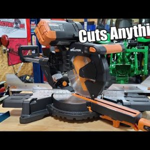 Is The Evolution Multi-Material Miter Saw For You?  Cuts Wood, Metal & Plastic With Ease