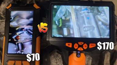 $70 Ilihome P50 Dual Camera Vs $170 Teslong NTS300 Tripple Camera Inspection Camera Review