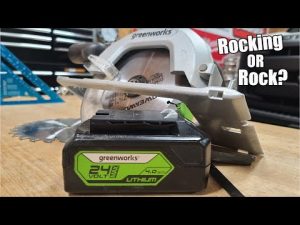 Full Review Greenworks 24-Volt 7-1/4" Brushless Circular Saw with 4Ah Battery and 2A Charger