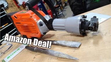 $180 Amazon Electric Demolition Hammer That Actually Works Well! | Jack Hammer For DIY