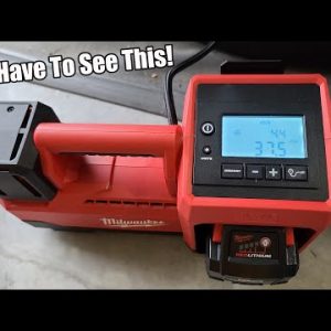 Milwaukee Tool M18 Inflator Testing & Review 2848-20