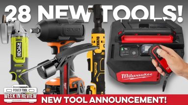 BREAKING! 28 New Power Tools Announced from Milwaukee, DeWALT, RIDGID and RYOBI!