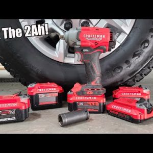 CRAFTSMAN  V20 RP Brushless 1/2" Drive Impact Wrench Review & Comparison To Milwaukee And Metabo HPT