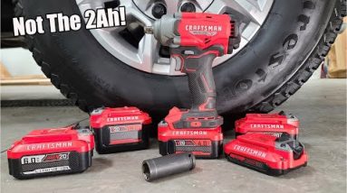 CRAFTSMAN  V20 RP Brushless 1/2" Drive Impact Wrench Review & Comparison To Milwaukee And Metabo HPT