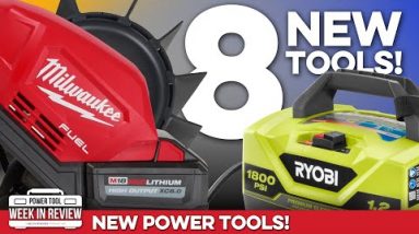 BREAKING! 8 New Power Tools ANNOUNCED on the SAME DAY! Let's GO!
