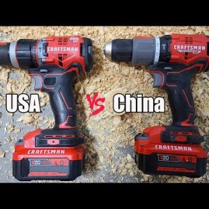 CRAFTSMAN USA CMCD721 VS China CMCD731 Brushless Hammer Drill Battle