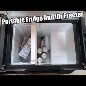 The Ultimate Beer Cooler! Setpower Portable 60QT RV60D Pro 12V Fridge And/Or Freezer With Wheels