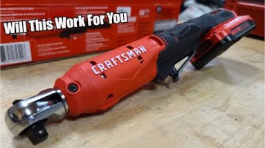 CRAFTSMAN  Variable Speed 3/8" Drive Ratchet Wrench Review CMCF930B