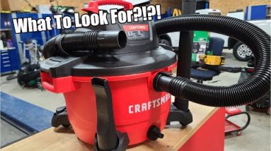 Shopping For Wet/Dry Vacs? Comparing Brands?  Here Is What To Look For!  Crasftsman Ridgid Emerson