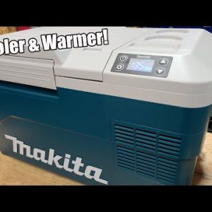 TESTED! MAKITA X2 LXT 12V/24V DC Auto, and AC Cooler / Warmer Box DCW180Z