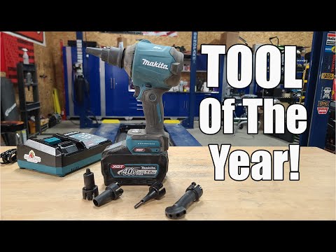 Makita 40v XGT Dust Blower Review GSA01 | Tool Of The Year For Most Useful Compact Blower
