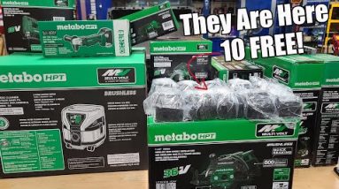 The Free Batteries From Metabo HPT Are Here | Tips on How To Get Them & How Long It Takes