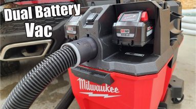 Milwaukee Tool M18 FUEL 9 Gallon Dual-Battery Wet/Dry Vacuum Kit Review
