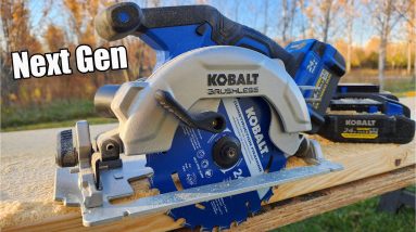 Next Generation Kobalt 24-volt 6-1/2" Circular Saw Review Item #4913883 Model #KCS 124B-03